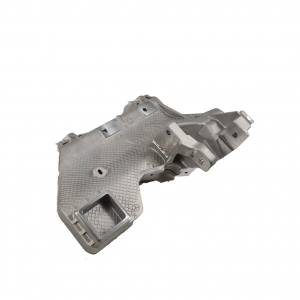 Aluminum alloy casting and machining for electric vehicles