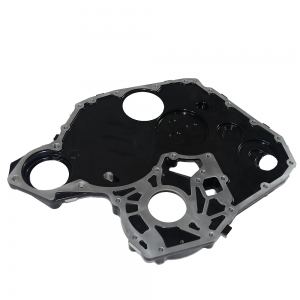 Die Casting bagian oem dengan permukaan anodized hitam