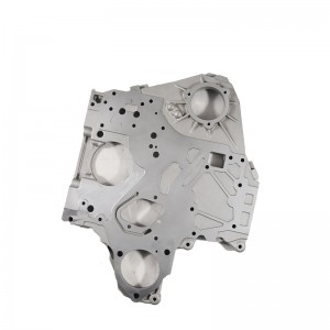 Low-pressure casting for timing gearbox housing