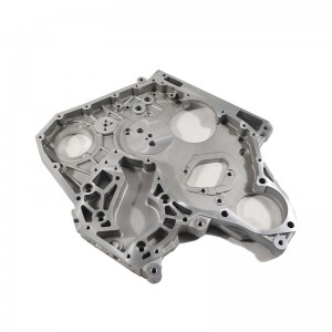 Low-pressure casting for timing gearbox housing